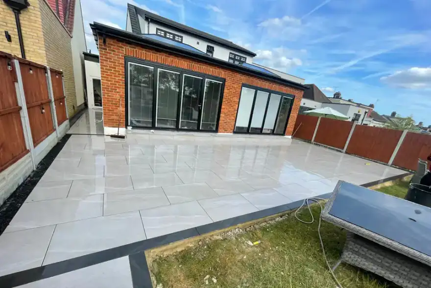 Artificial grass installation by BENI Landscaping