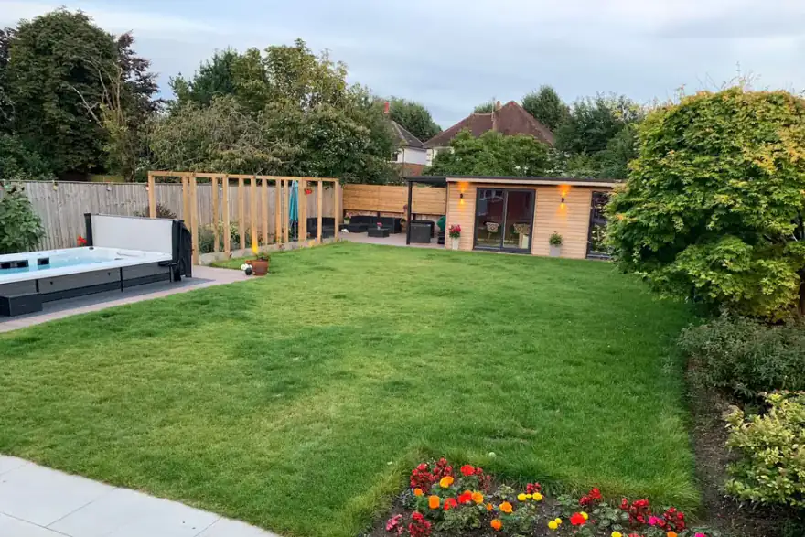 Artificial grass installation by BH Garden Solutions