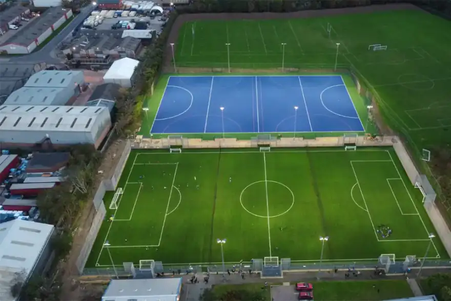 Artificial grass installation by Blakedown Sport & Play
