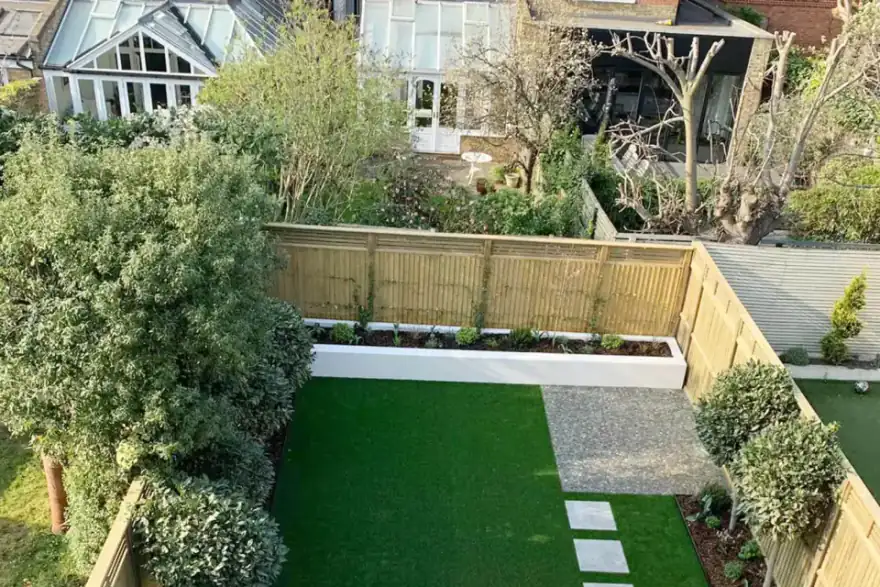 full garden view