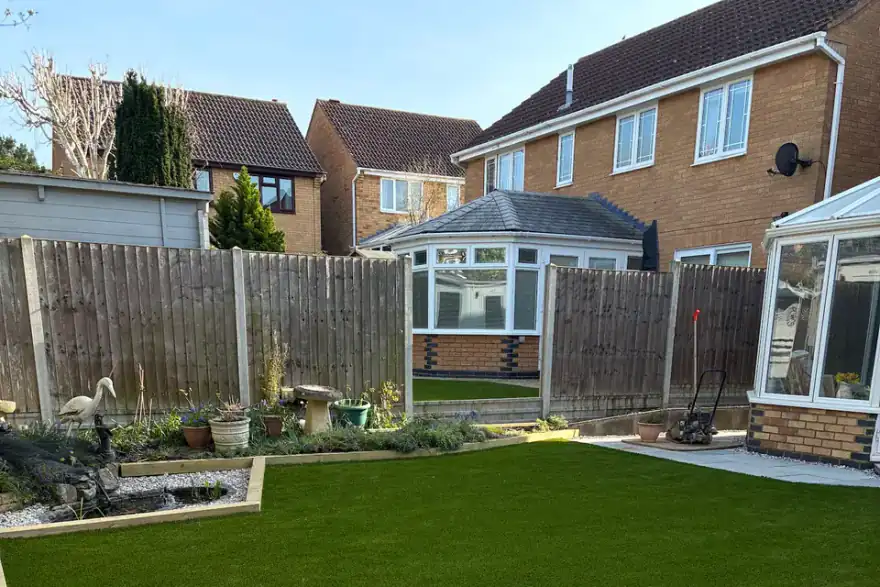 Artificial grass installation by Bolton Turf & Landscapes Ltd