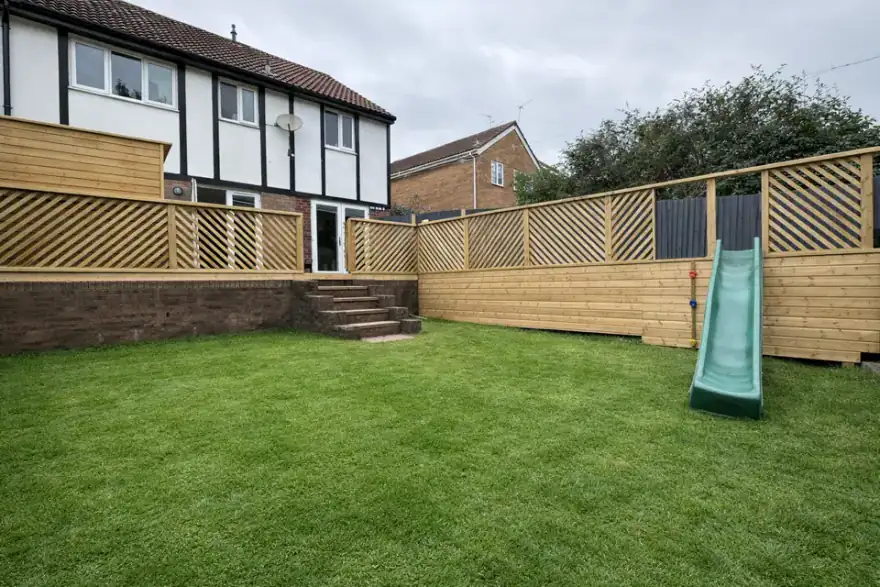Artificial grass installation by Boots on the Ground South Wales