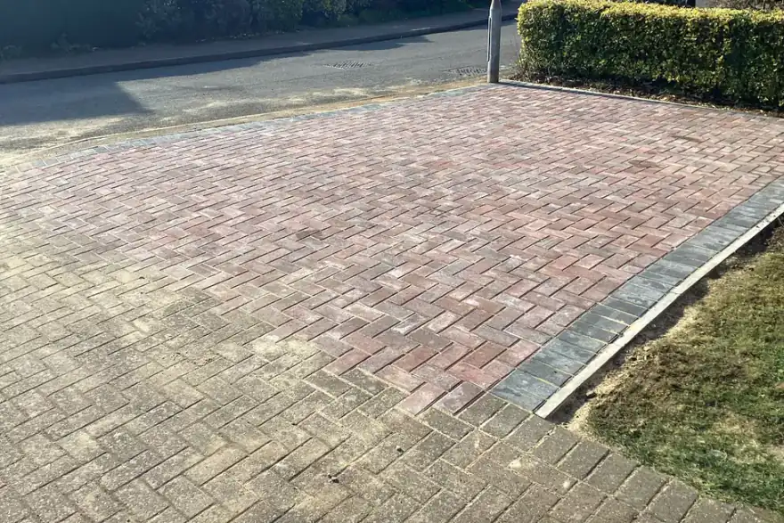 Artificial grass installation by Breckland Paving & Landscaping