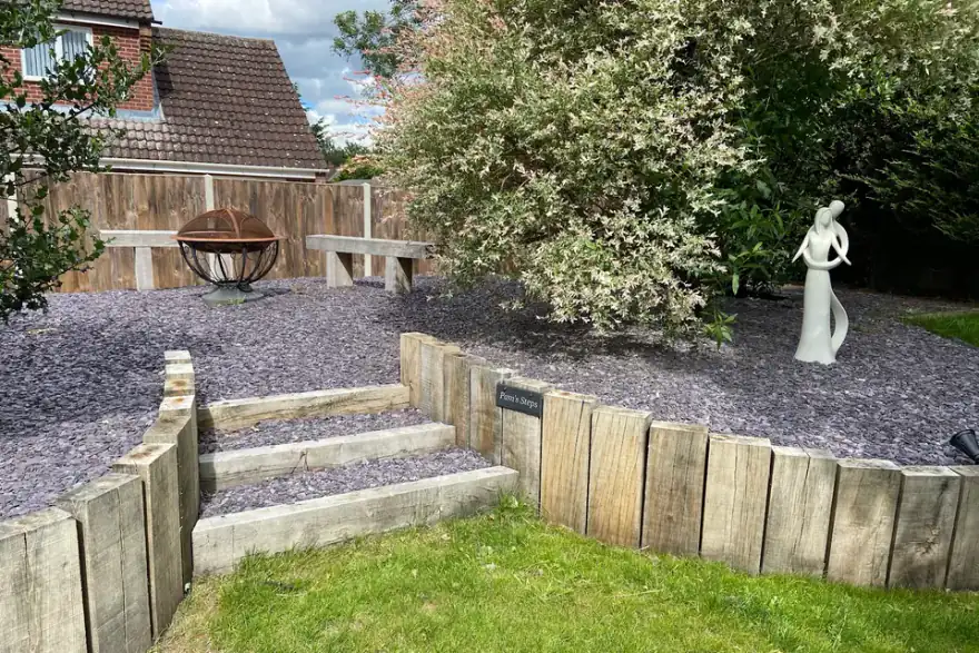 Artificial grass installation by Breckland Paving & Landscaping
