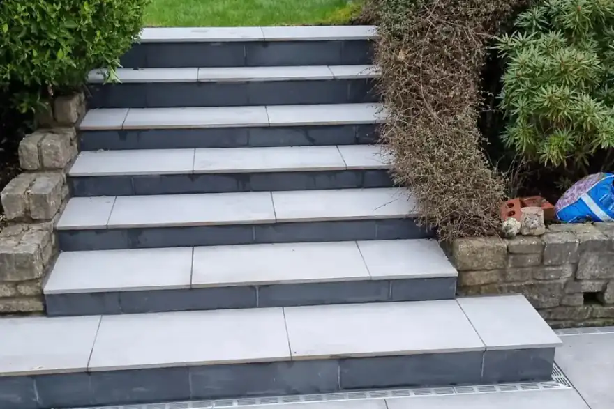 Artificial grass installation by Brickright