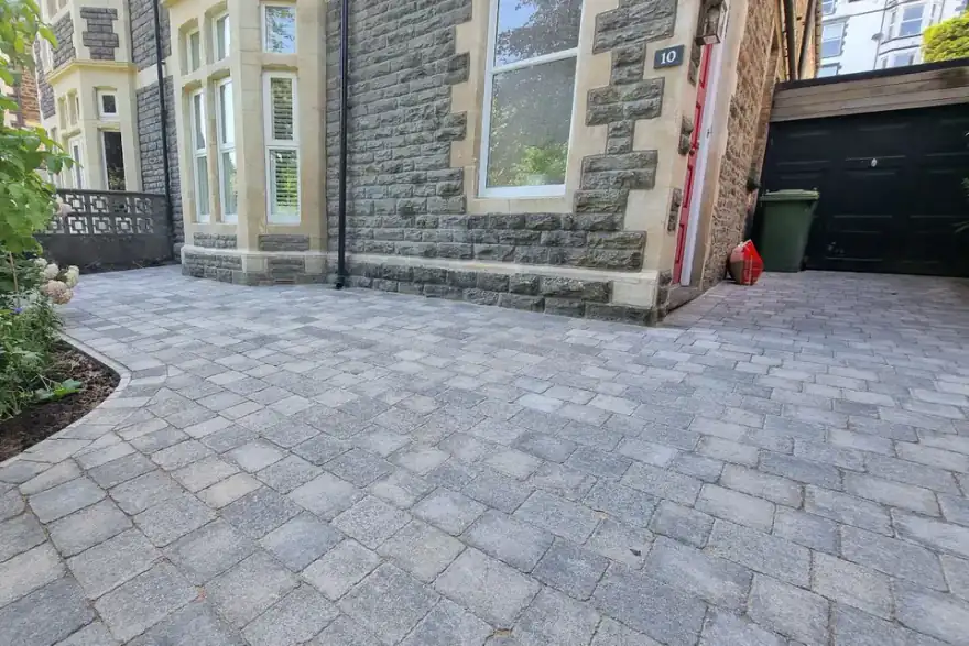 Artificial grass installation by Brickright