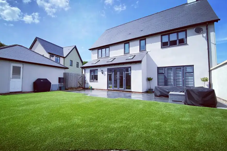 Artificial grass installation by Bristol Artificial Grass Company