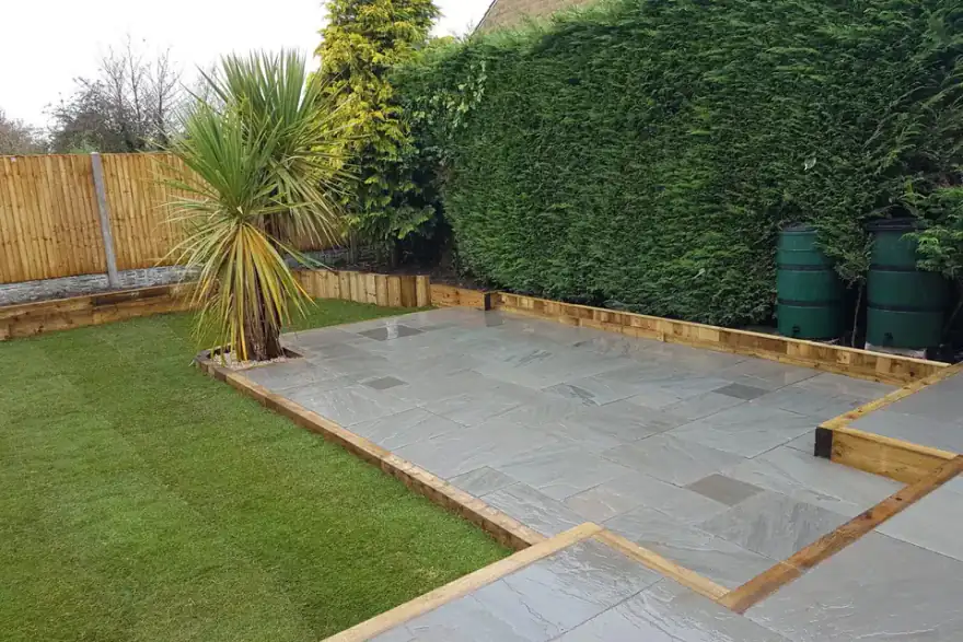 Artificial grass installation by Candrgardenconstruction