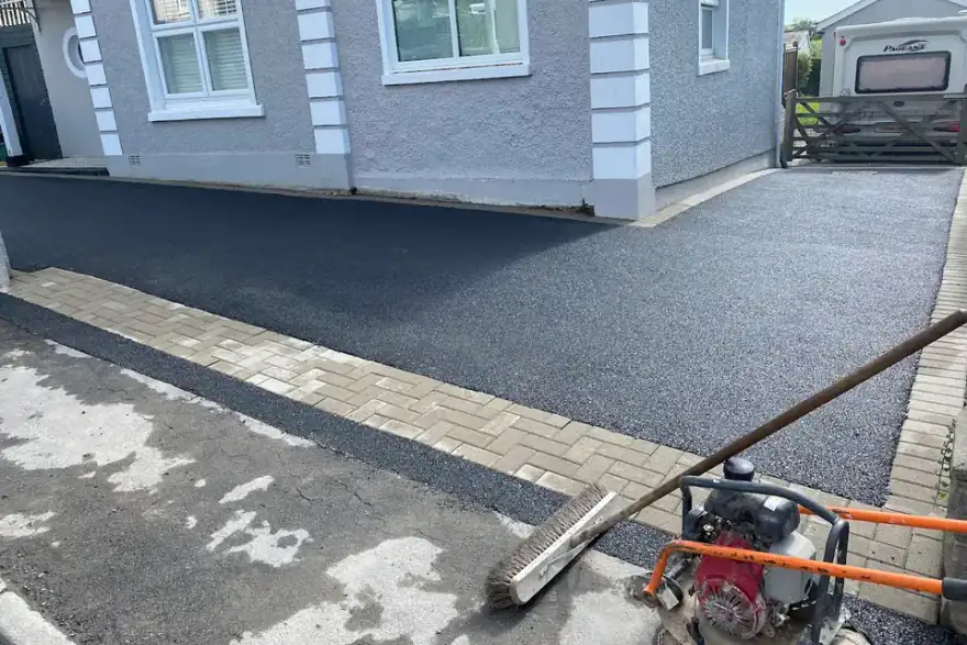 Artificial grass installation by Capital driveways and landscaping