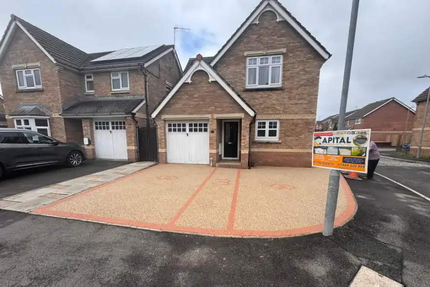 Artificial grass installation by Capital driveways and landscaping