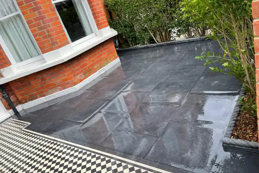 Artificial grass installation by Chic Landscapes