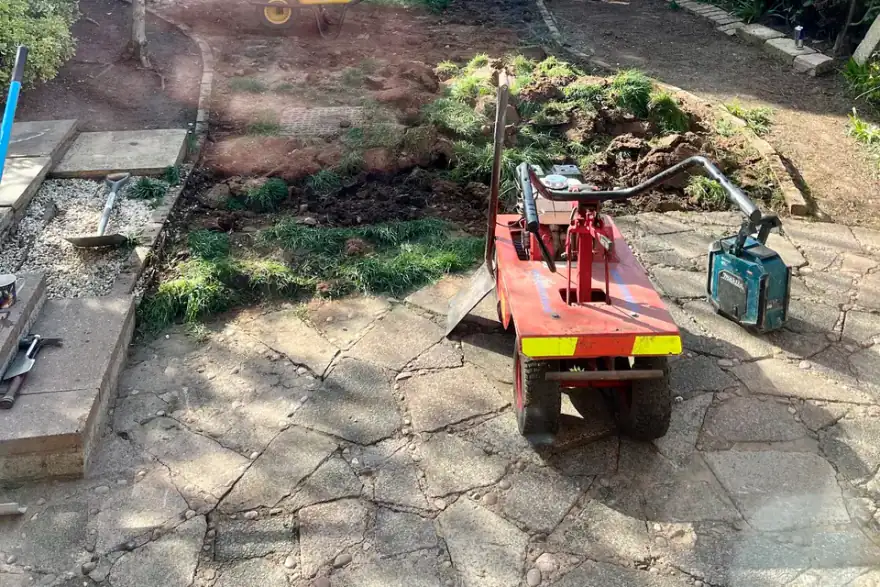 Artificial grass installation by Choice Floors