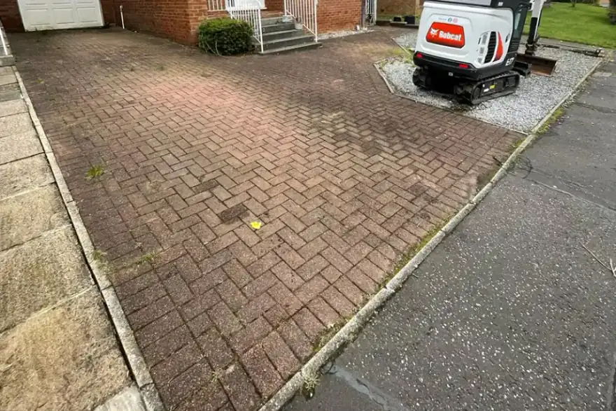 Before Landscaping Work