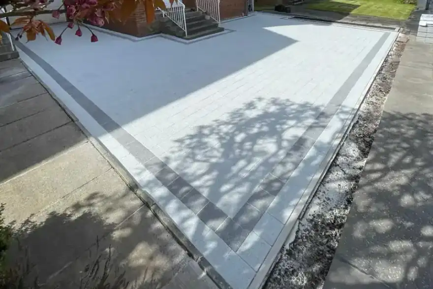 After Landscaping Work