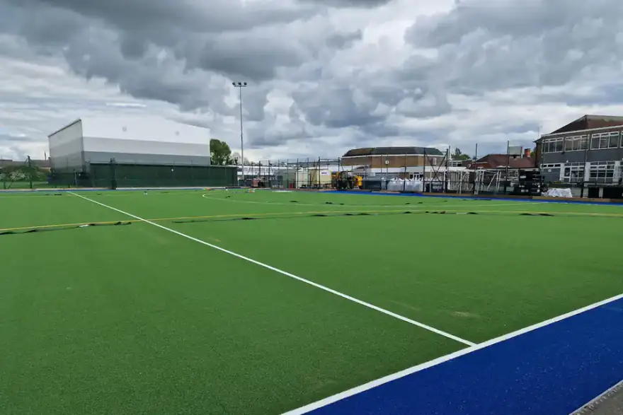 Artificial grass installation by Cleveland Land Services / CLS Sports