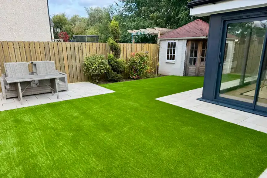 Artificial grass installation by CLS Scotland