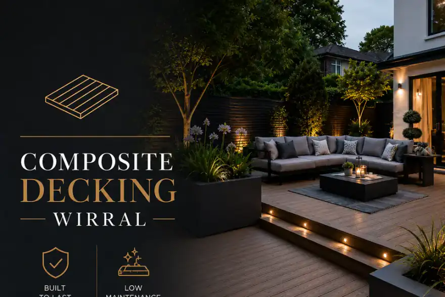 Artificial grass installation by Composite Decking Wirral - Composite Decking & Garden Rooms