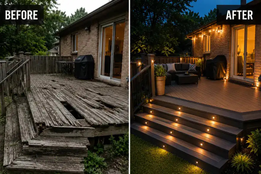Artificial grass installation by Composite Decking Wirral - Composite Decking & Garden Rooms