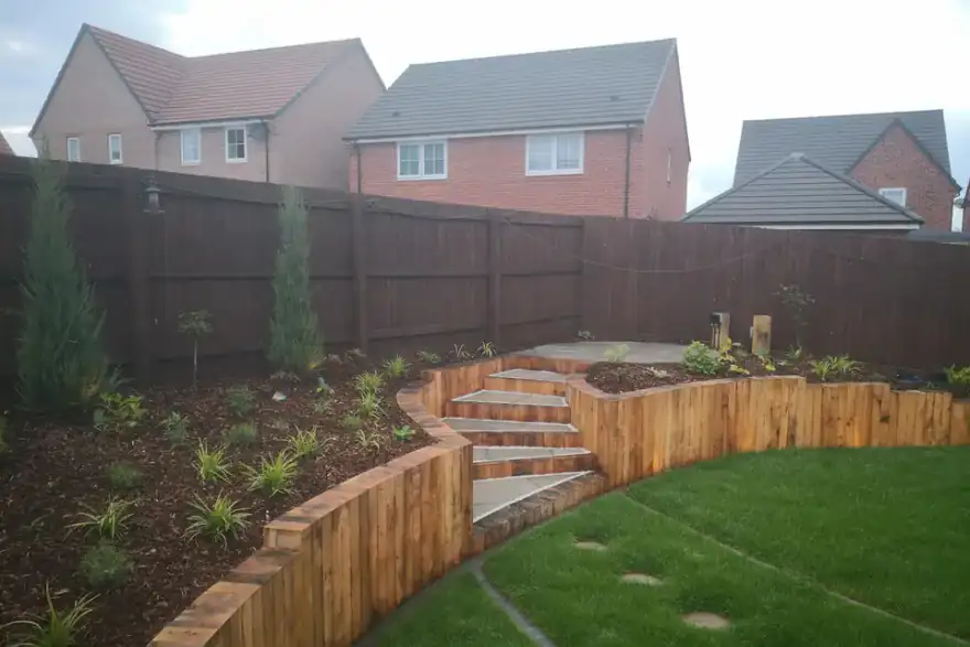 Artificial grass installation by Cornerstone Landscape Services LTD