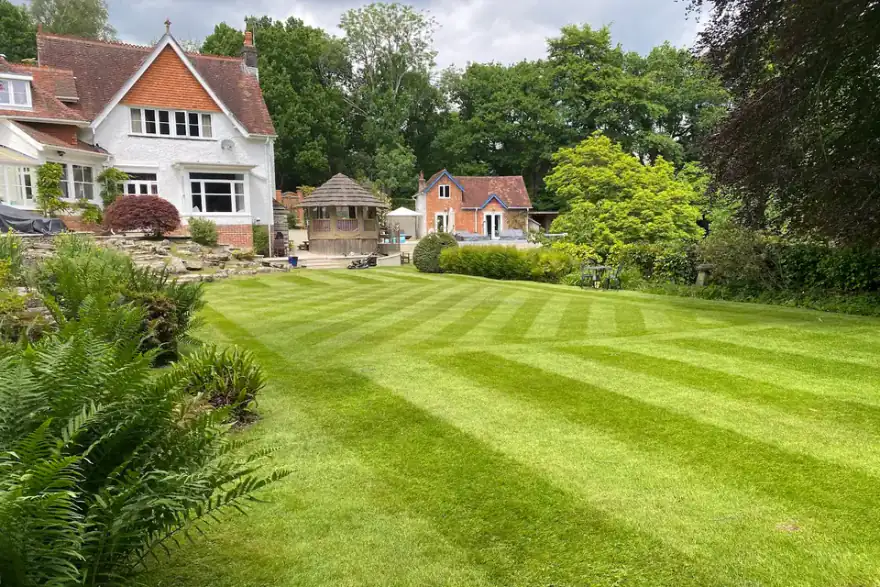 Artificial grass installation by Country Estate Grounds