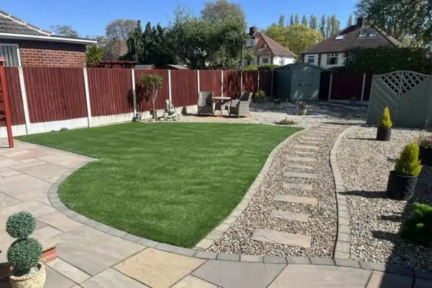Artificial grass installation by Creative Landscapes Hull Ltd