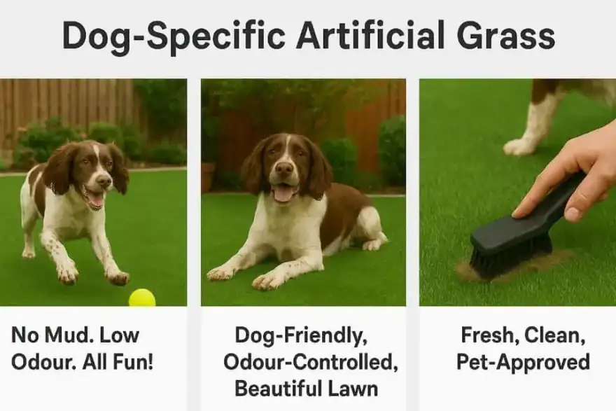 Dog Specific Artificial Grass is NOT the same as Pet Friendly