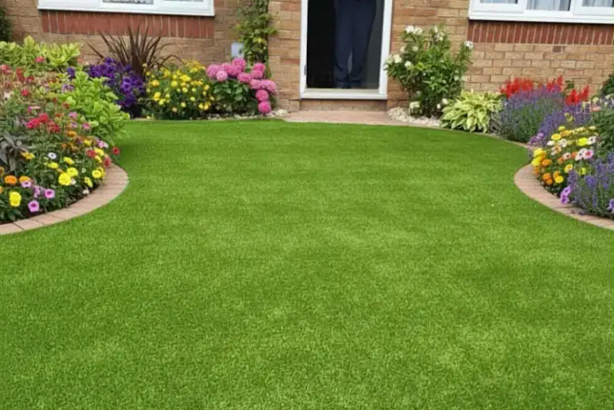 Cutting Edge Artificial Grass Fake and Real