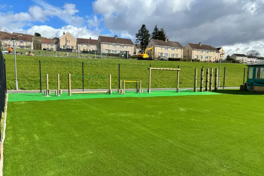 Artificial grass installation by CY Artificial Grass