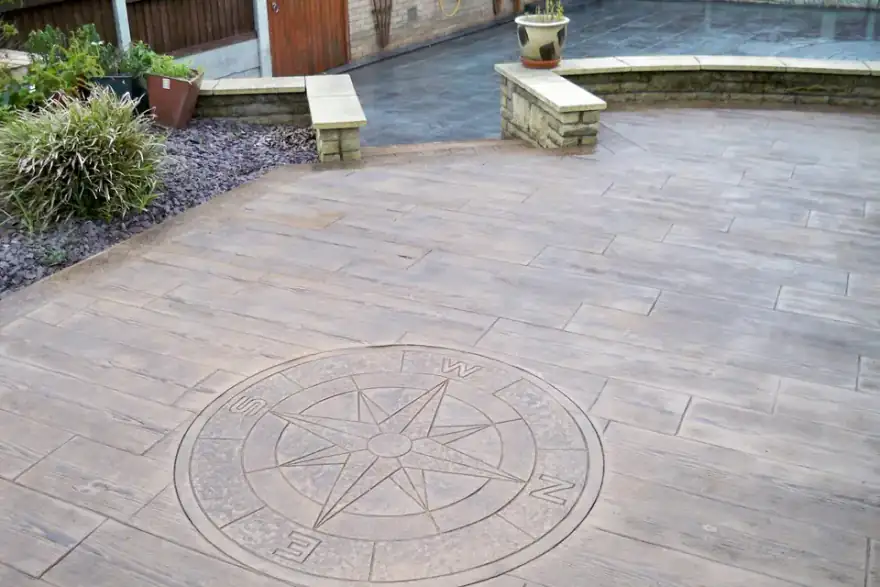 Artificial grass installation by DH Driveways