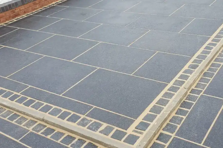 Artificial grass installation by D J Z Drive Ways & Landscaping LTD