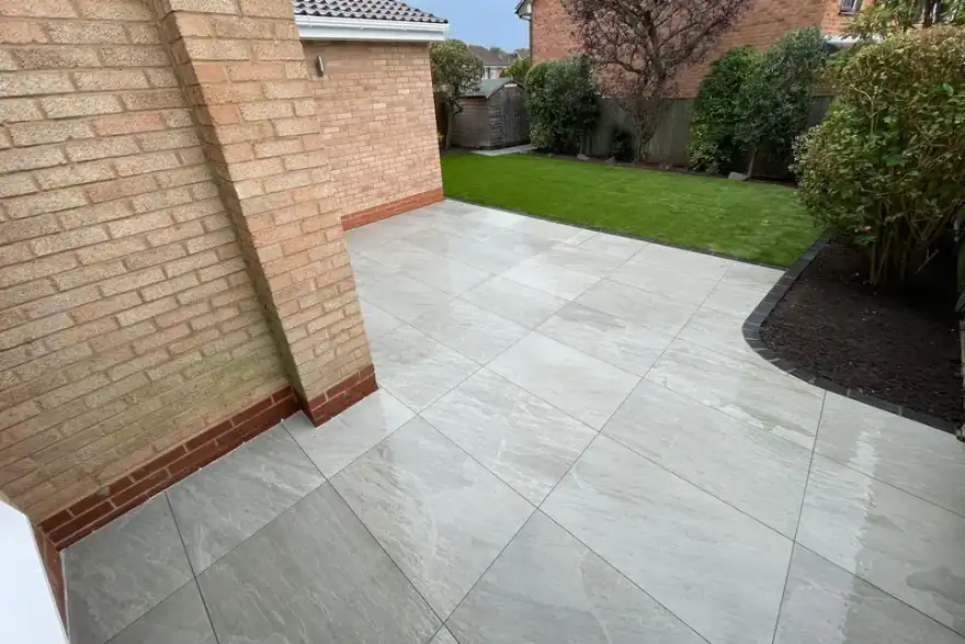 Artificial grass installation by Coventry's garden design and landscaping specialists