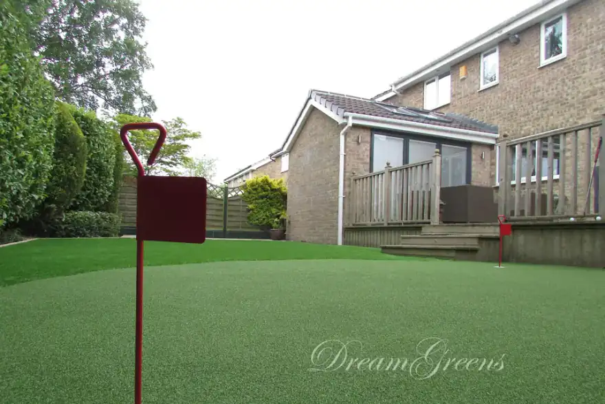 Artificial grass installation by Dream Greens
