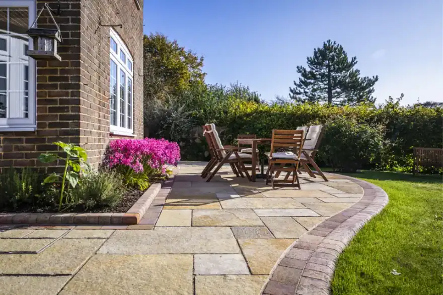 Artificial grass installation by Drivetech Patios & Landscaping LTD