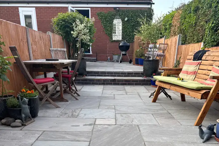 Artificial grass installation by Drivetech Patios & Landscaping LTD