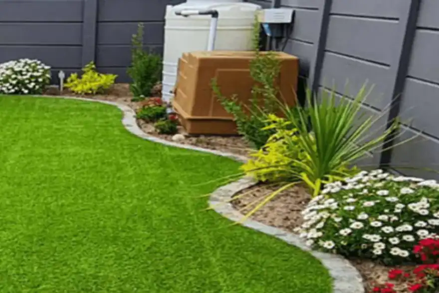 Artificial grass installation by Durham Eco Grass