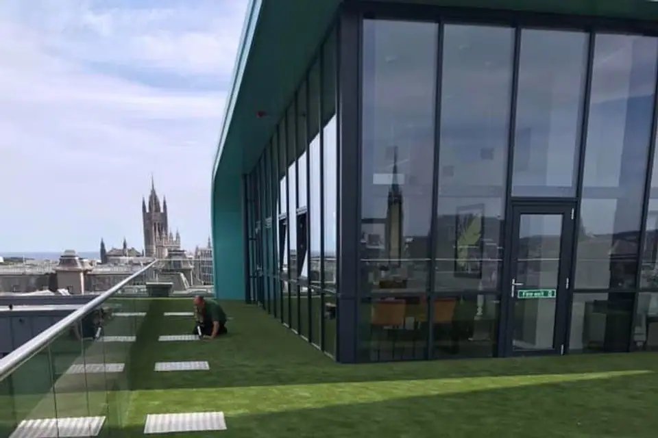 Artificial grass installation by Easigrass Aberdeen and Glasgow
