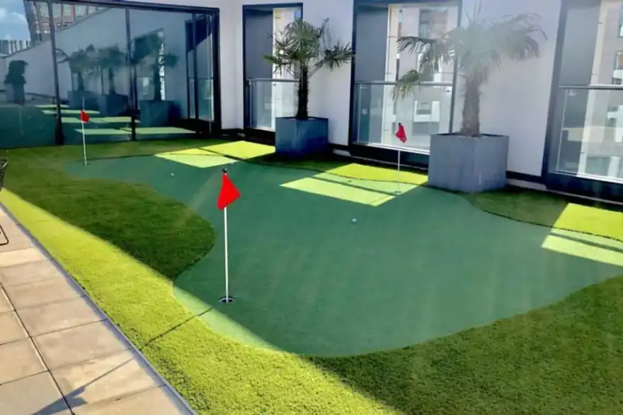 Artificial grass installation by Easigrass Artificial Grass Northants