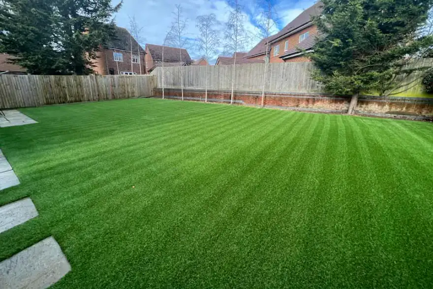Artificial grass installation by Easigrass Berkshire