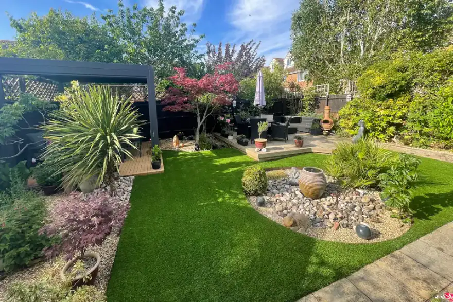 Artificial grass installation by Easigrass Essex & Hertfordshire