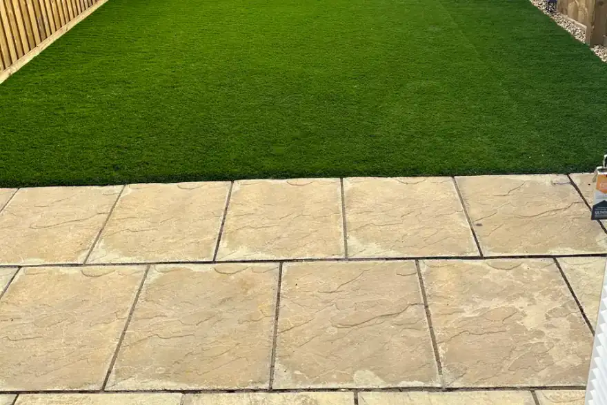 Artificial grass installation by Easigrass Lancashire
