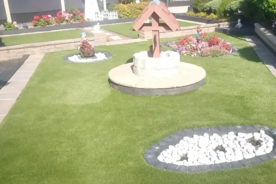 Artificial grass installation by Easigrass London HQ