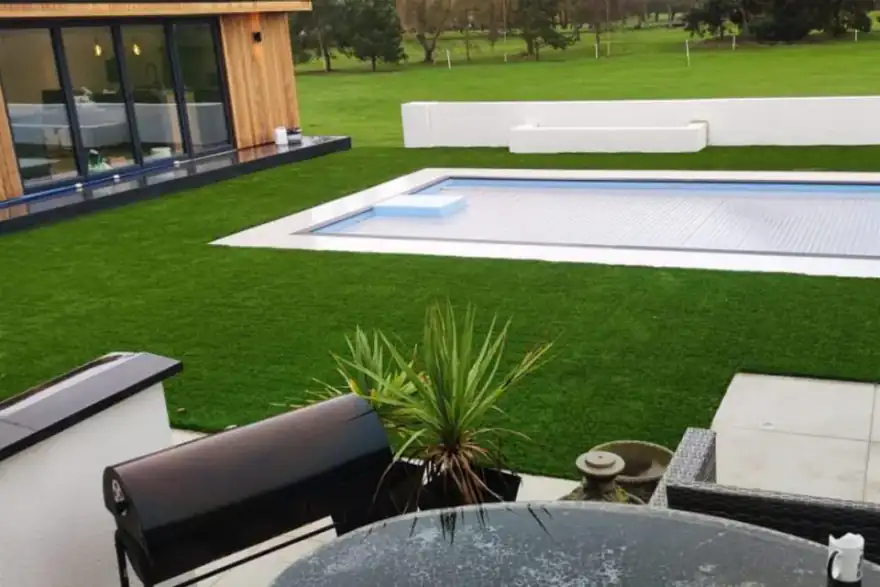 Artificial grass installation by Easigrass Northern Ireland