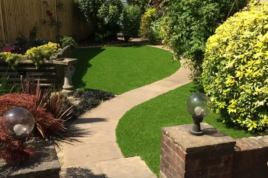 Artificial grass installation by Easigrass Sussex
