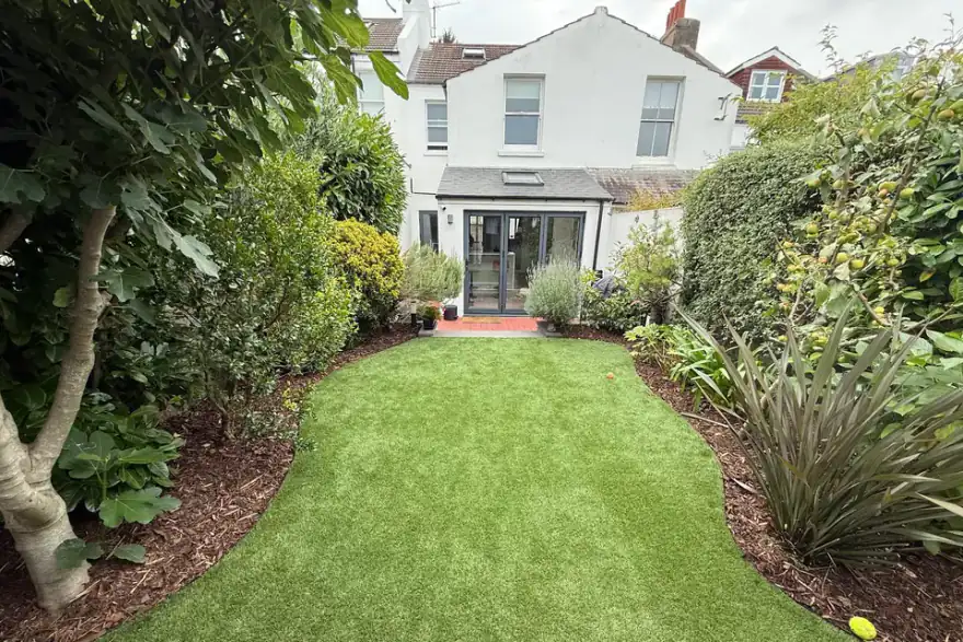 Artificial grass installation by Easigrass Sussex