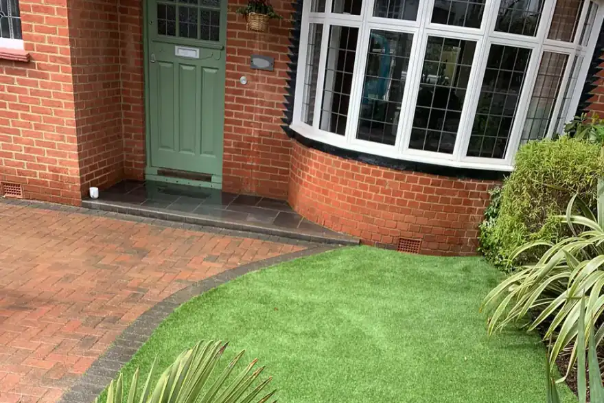 Artificial grass installation by Easigrass Sussex