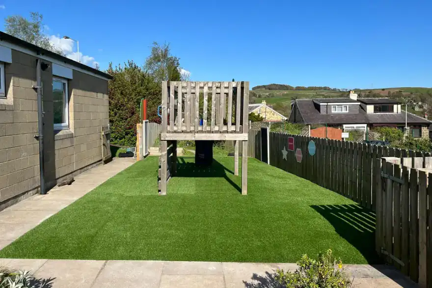 Artificial grass installation by East Yorkshire Artificial Lawns