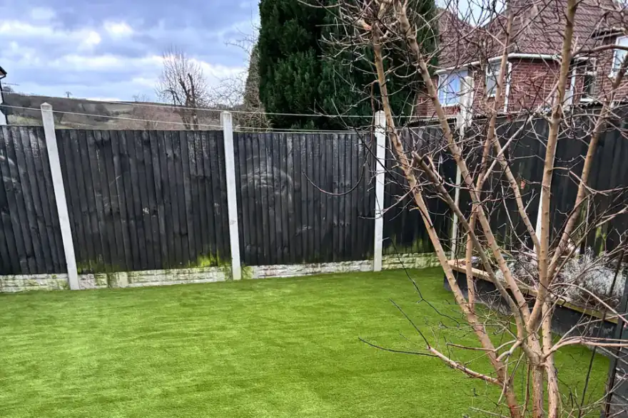 Artificial grass installation by Easy Grass UK