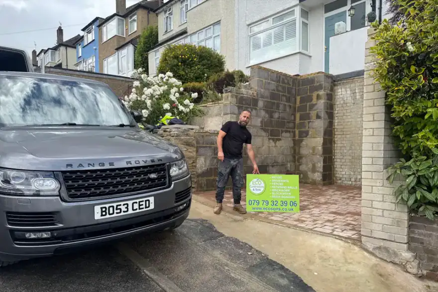 Artificial grass installation by ECO Contractors & Sons Ltd