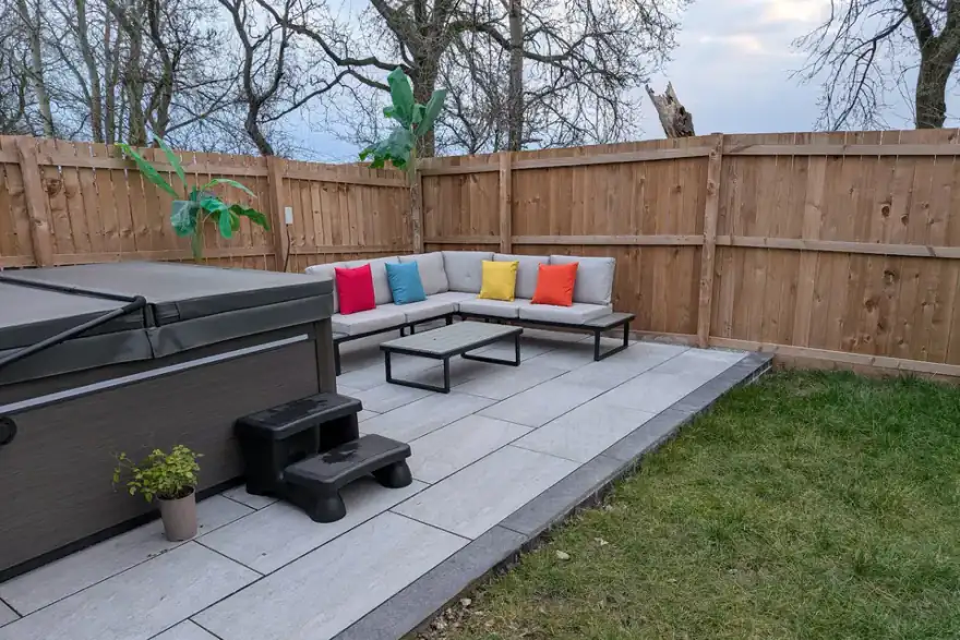 Artificial grass installation by Eden Landscaping