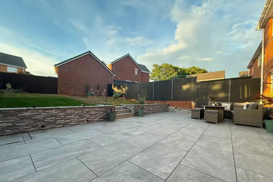 Artificial grass installation by Edenstone landscapes